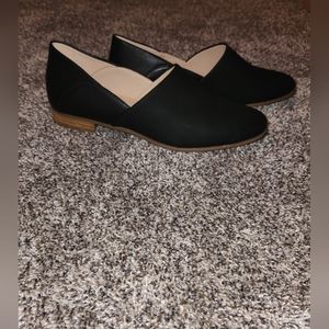 Clarks CushionPlus Flats- Black Sz 9 Brand New